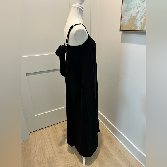 Sol Angeles New Gauzy Maxi Dress Black Size Xsmall /Small NWT cotton Flowy - Picture 10 of 13